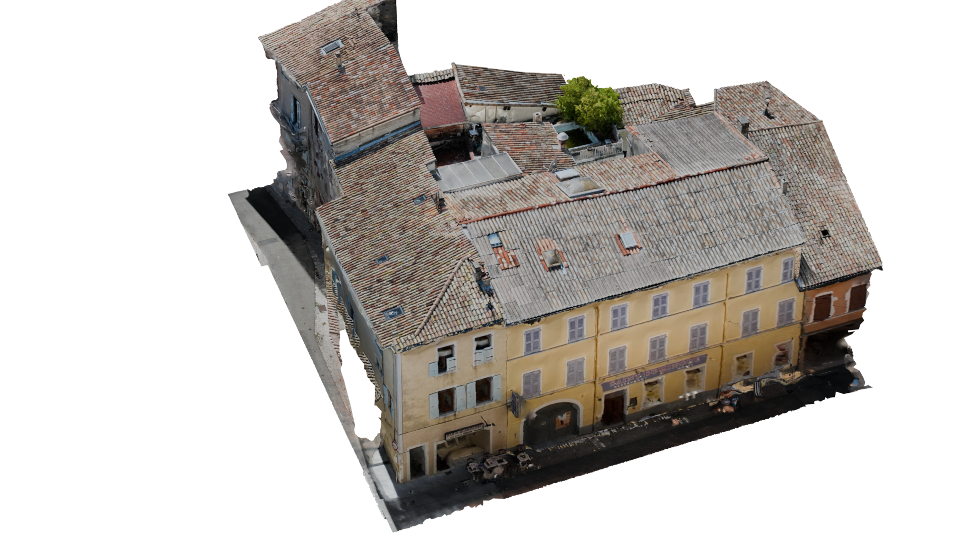 L'Hôtel Saindo, relevé au scanner 3D